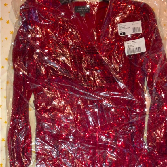 Brand New Tahari ASL Surplice Wrap Style 👗 Dress 💕💕 - Picture 3 of 8